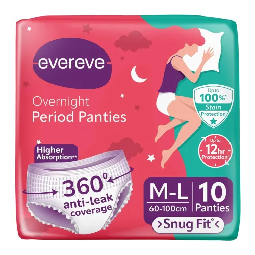 Image of EverEve Ultra Absorbent, Disposable Period Panties M-L (10 Pcs)