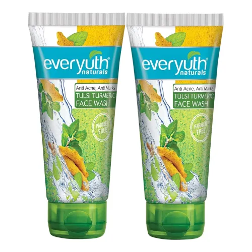 Image of Everyuth Naturals Anti Acne, Tulsi Turmeric Face Wash