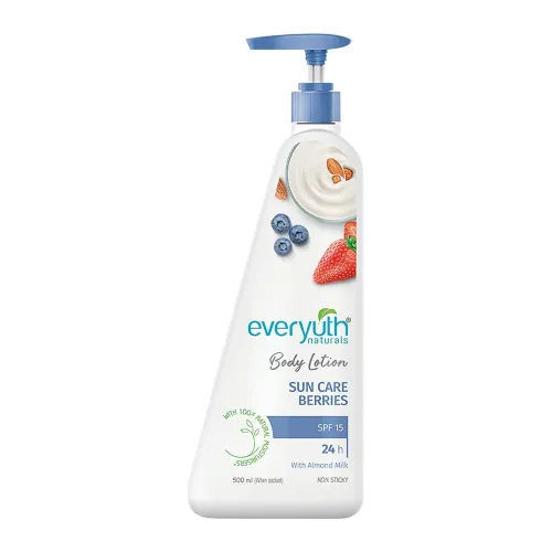 Image of Everyuth Naturals Body Lotion Sun Care Berries 500ml