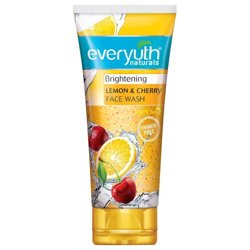 Image of Everyuth Naturals Brightening Lemon & Cherry Face Wash