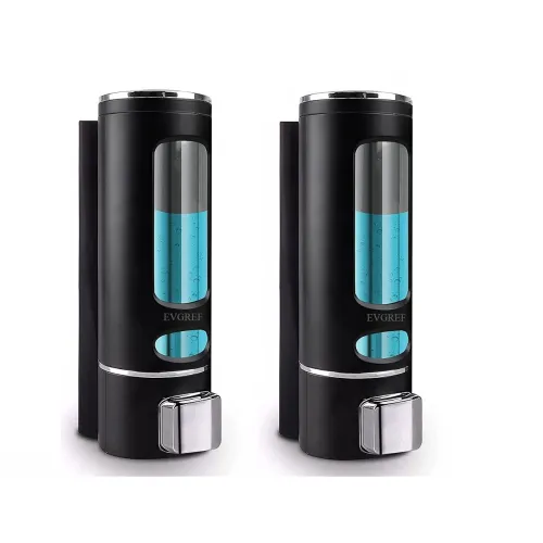 Image of EVGREF® Liquid Soap Dispenser 400 ML (Black (Set of 2)