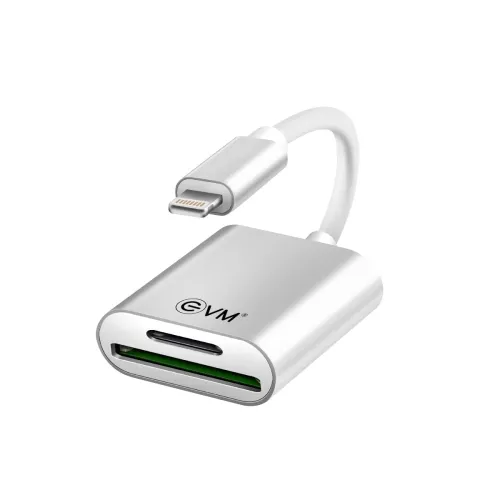 Image of EVM 2-in-1 Apple OTG Card Reader