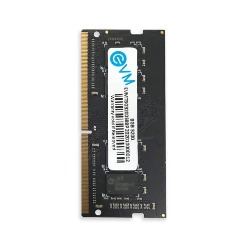 Image of EVM 8GB DDR4 Laptop RAM 3200MHz (EVMT8G3200S88P) – 1 Piece