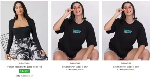 Image of EYEBOGLER Women's Clothing Upto 91 % Discount