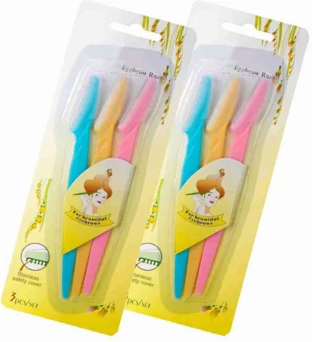 Image of SHIVAAM ENTERPRISE Eyebrow Razor, Women&(Pack of 6)