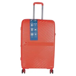 F Gear 24inch Red Hard Trolley (Medium)