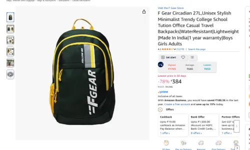 Image of F Gear Circadian 27L Backpack 