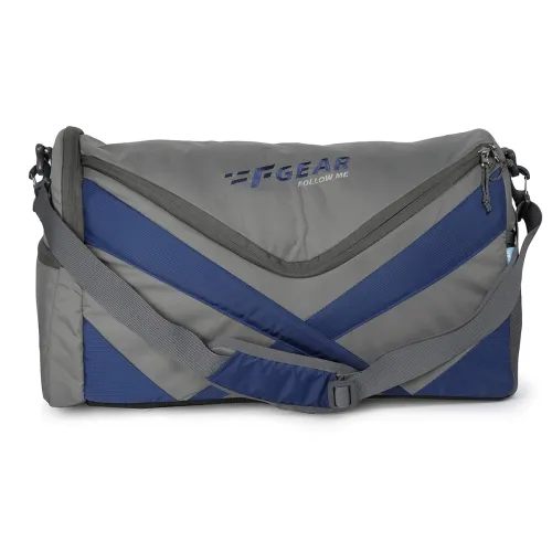 Image of F Gear Unisex X Gym Polyester 30 Cms Grey Nb Gym Bag 