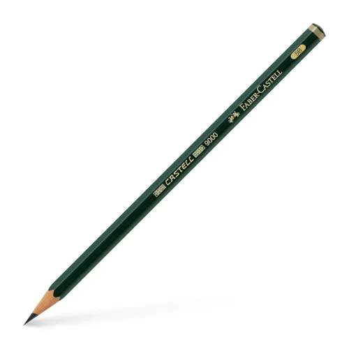 Image of Faber-Castell Castell 9000 Graphite Pencil - 5B