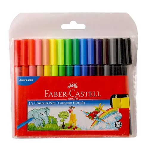 Image of Faber-Castell Connector Pen Set - Pack of 15