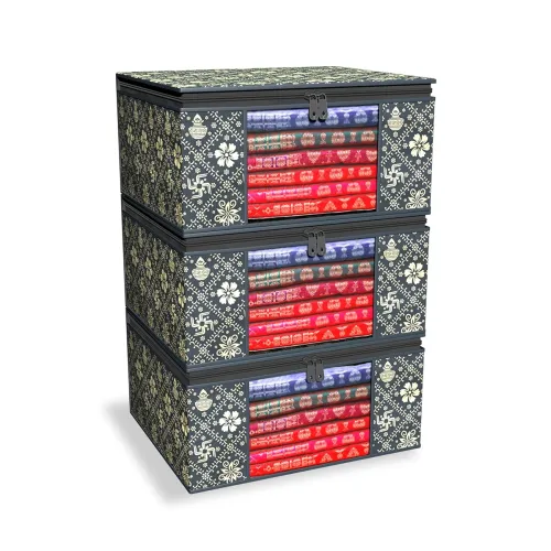 Image of FabPax Royal Print Foldable Saree Covers
