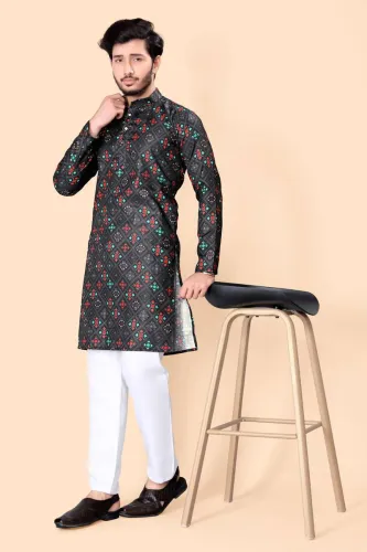 Image of FABWAX Men Kurta Pyjama Set