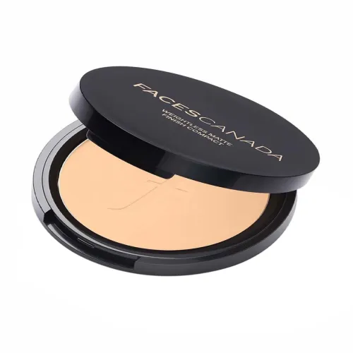 Image of FACES CANADA Matte Compact SPF20 with Vitamin E & Shea Butter 9g