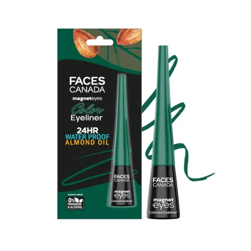 Image of FACESCANADA Magneteyes Color Eyeliner Gel - Elegant Green,4 Ml