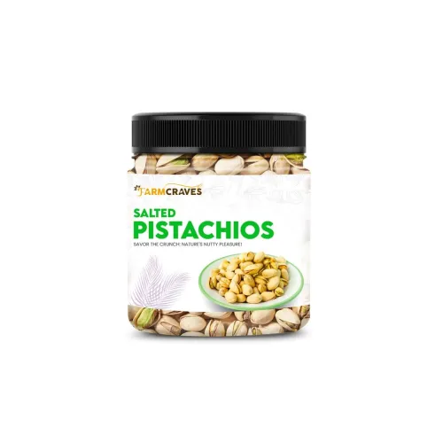 Image of FARMCRAVES Premium Roasted Salted Pistachios |250 x 2 packs