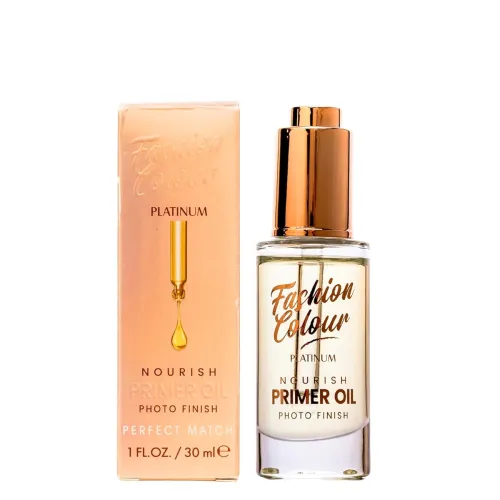 Image of FASHION COLOUR Platinum Nourish Primer Oil Photo Finish