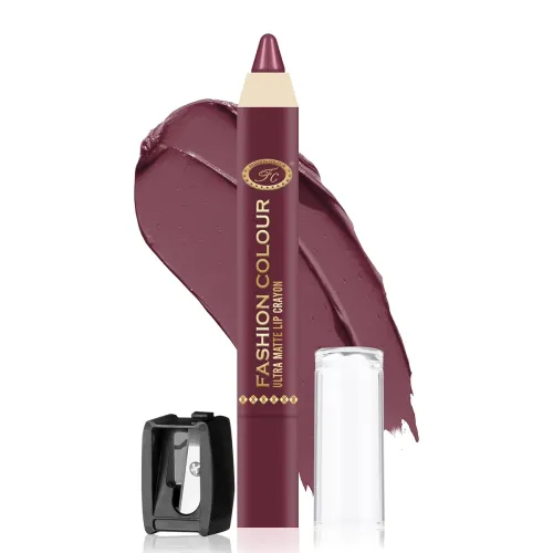 Image of FASHION COLOUR Ultra Matte Lip Crayons With Free Sharpener