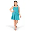 Fashion Dream Girl’s Poly Rayon Knee Length Dresses