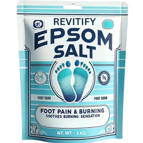 Image of Fast-Acting Epsom Salt 1Kg for Foot Pain
