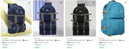 Image of Fast Look Backpack up to 89% Discount