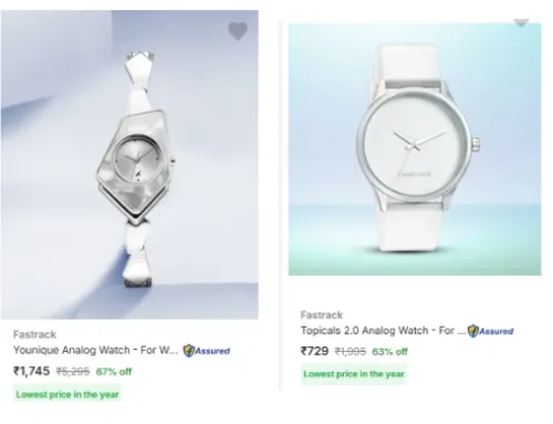 Image of Fastrack Analog Watch up to 67% Discount