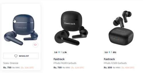 Image of Fastrack Earbuds Starting At @₹799 