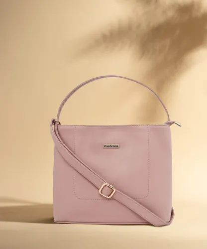 Image of Fastrack Pink Women Satchel - Medium Satchel for Girls