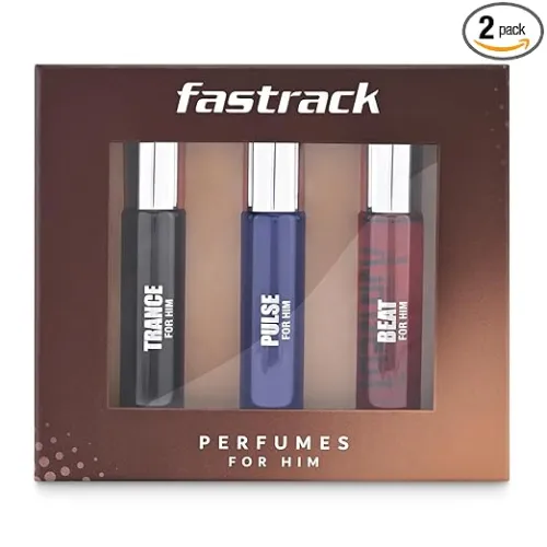 Image of Fastrack Trance, Pulse, Beat Perfume Set for Him 20ml (pack of 3)