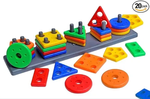 Image of Fat Brain Toys Smart Activity Fun&Learning for Kids 1 2 3+ Year 