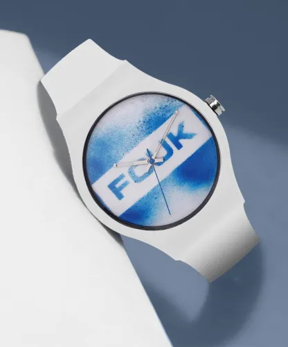 Image of FCUK Analog Watch -For Men FC176W.U