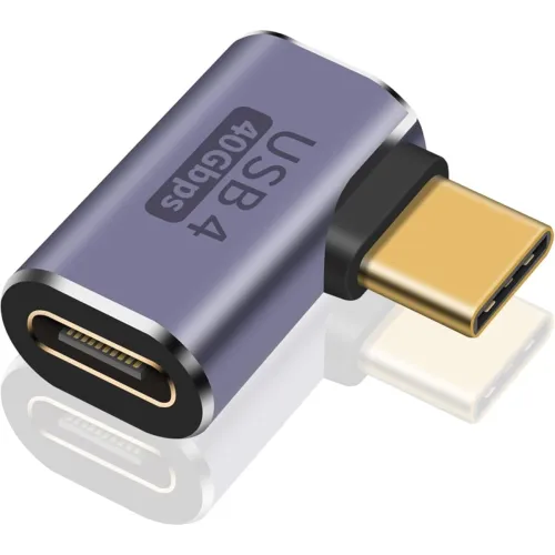 Image of FEDUS Type-C 90° Adapter 100W 40Gbps 8K