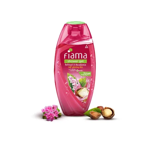 Image of Fiama Body Wash Shower Gel Patchouli & Macadamia, 250ml