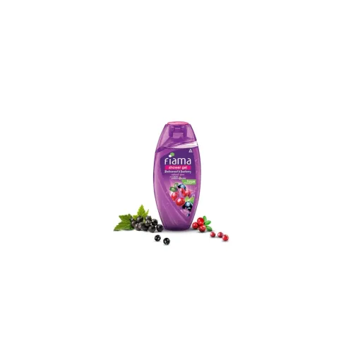 Image of Fiama Body Wash Shower Gel Blackcurrant & Bearberry, 250ml