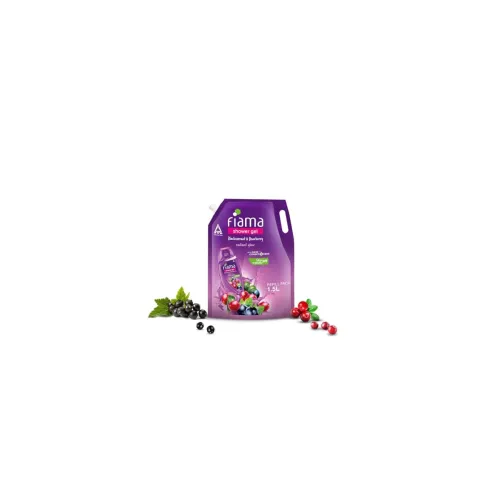 Image of Fiama Body Wash Shower Gel Blackcurrant & Bearberry, 1.5L