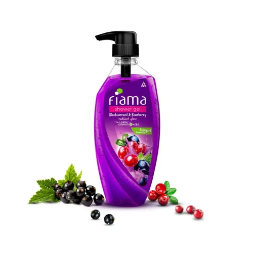 Image of Fiama Body Wash Shower Gel Blackcurrant & Bearberry, 500ml
