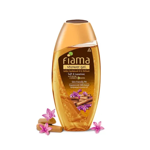 Image of Fiama Body Wash Shower Gel Golden Sandalwood Oil and Patchouli, 250ml