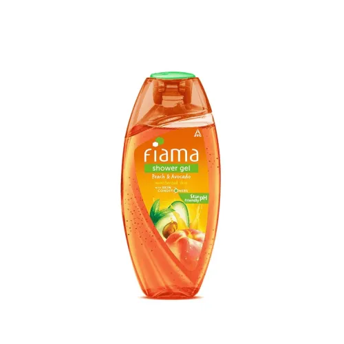 Image of Fiama Body Wash Shower Gel Peach & Avocado, 250ml