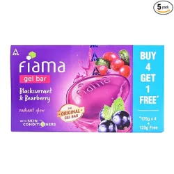 Fiama Gel Bar - Pack of 5 (125g each)