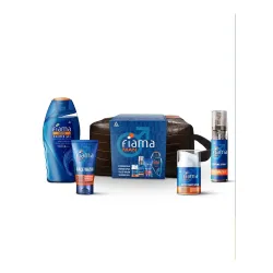 Fiama Gift Essentials Grooming Kit for Men, Pack of 4, Gift Box .
