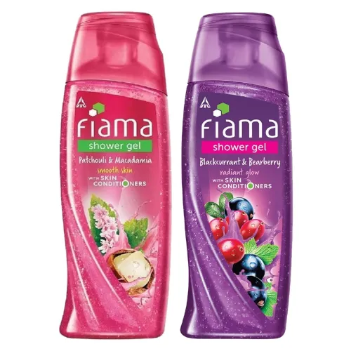 Image of Fiama Patchouli & Blackcurrant Shower Gel Duo (250ml x 2)