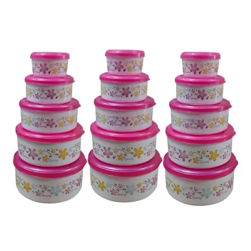 Image of Filox Kitchen Storage Jars Set Grocery Storage Box for Kitchen Set 15