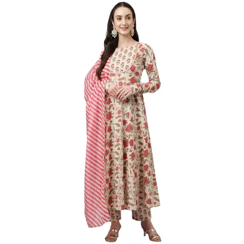 Image of FIORRA Cotton Kurta Set