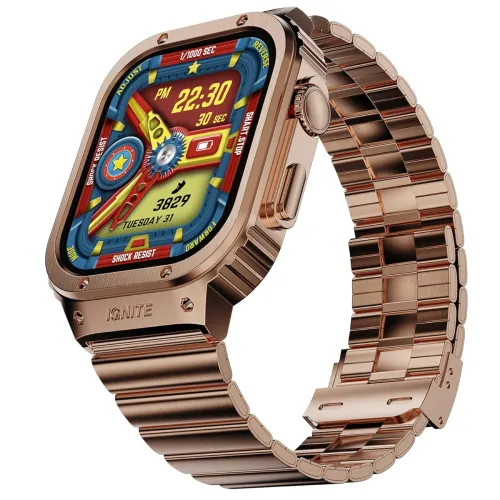 Image of Fire-Boltt Maverick Smartwatch 51.308mm (2.02 inch) IPS Display, Luxury Stainless Steel Look .