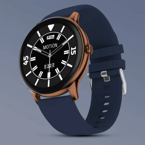 Image of Fire-Boltt Ninja Talk 35.3mm (1.39) Round Bluetooth Calling Metal Body,120 Sports Modes