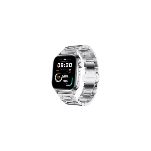 Image of Fire-Boltt Rise Smartwatch (1.85inch HD, BT Calling, Silver C)