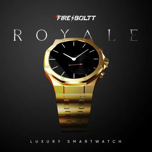 Image of Fire-Boltt Royale Luxury Stainless Steel Smart Watch 1.43” AMOLED Display