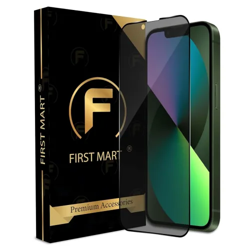 Image of FIRST MART iPhone 13/14 Tempered Glass