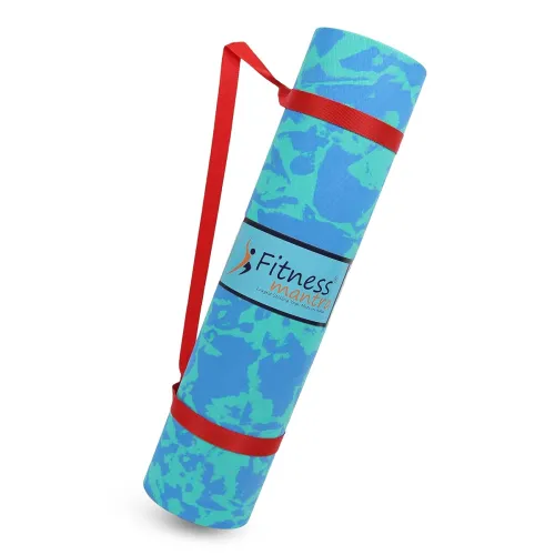 Image of Fitness Mantra® 4mm Anti-Slip Marble Design Yoga Mat