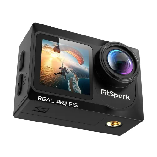 Image of FitSpark Eagle i15 Pro Max 4K Action Camera (Sony Sensor, Dual Screen, EIS 2.0)