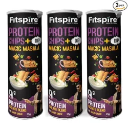 Fitspire Protein Chips (Pack of 3, 33g)